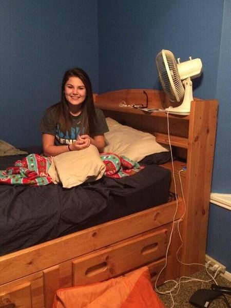 To still be scared of being home alone?