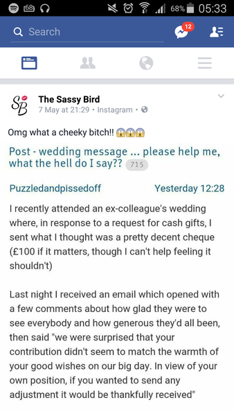 HAVE YOU CANCELLED THE CHEQUE YET, OP?