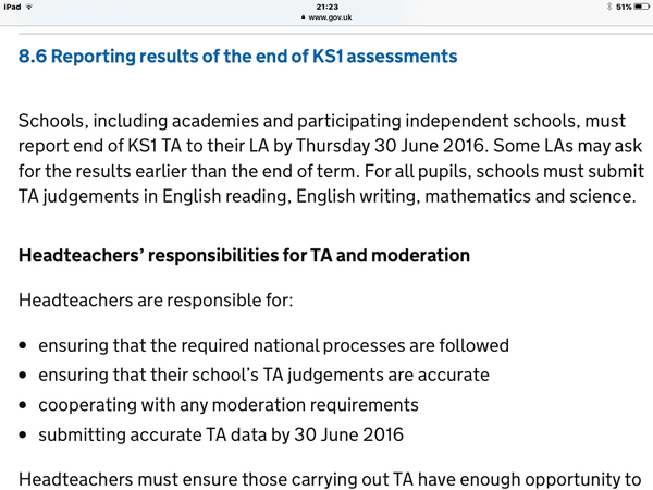 KS1 SATs this week...