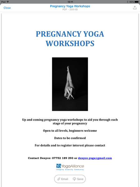 Movement for Maternity - Petts Wood Pregnancy workshops
