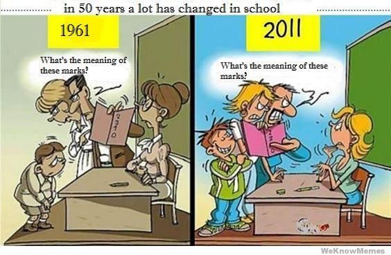 to be annoyed at school teachers?
