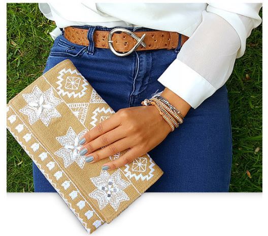 Win 2x Boho Betty bracelets, clutch bag and Peachy belt