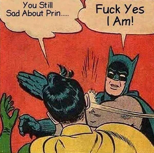 The Beautiful Ones, still sharing the love for Prince.