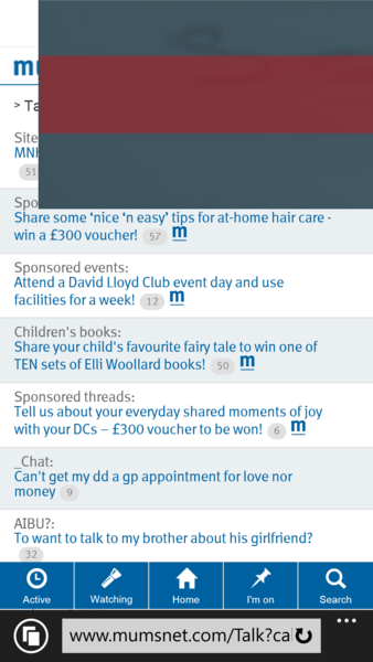 Those massive ads at the top of the page are back