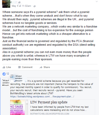 MLM Bot Watch 21 - chat about Utah based tragicomic cultastic racketeering scamalangadingdongs like Forever Living, Ariix, Herbalife, Younique, Juiceplus etc etc etc