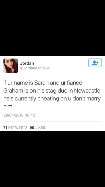 To call off the relationship/wedding?