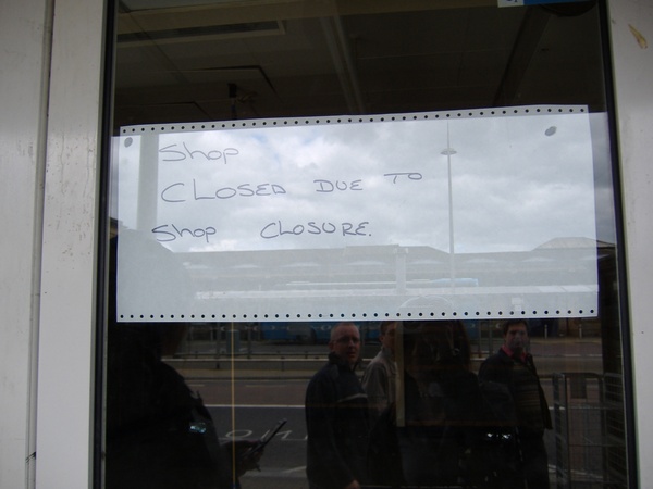 To find this sign hilarious?
