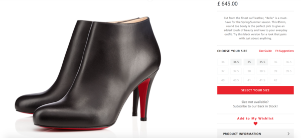 Louboutins for my mum