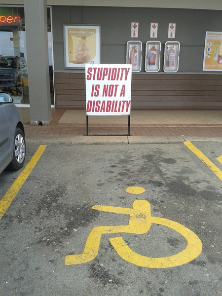 AIBU to be angry at parent who parks her car in bay for disabled drivers?