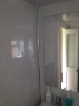 Has anyone installed acrylic/glass shower panesl- mermaid/Vistelle/stormwall?
