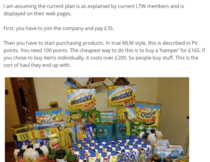 MLM Bot Watch 21 - chat about Utah based tragicomic cultastic racketeering scamalangadingdongs like Forever Living, Ariix, Herbalife, Younique, Juiceplus etc etc etc