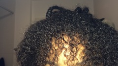 Afro hair, should be curly ???