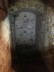 With a human skull in the garden?