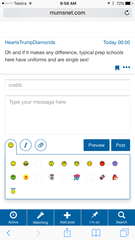 Emoticons Missing In Action