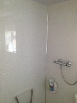Has anyone installed acrylic/glass shower panesl- mermaid/Vistelle/stormwall?
