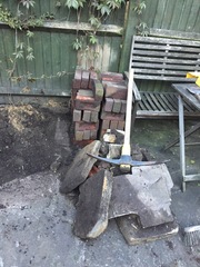I've just had a fun hour with a pick axe