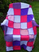 Woolly Hugs. Our Project to help refugees continues. One square, one blanket, a pair of gloves, one warm hat, one step at a time, really every little thing will help. All support welcome.