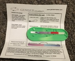Gender maker - which colour do you see ?