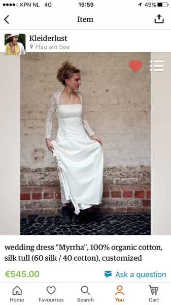 How much did you spend on your wedding dress? Any regrets?