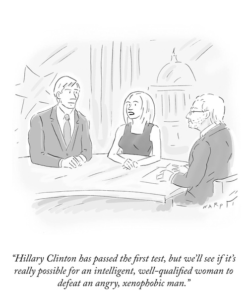 Attitudes to Hillary Clinton