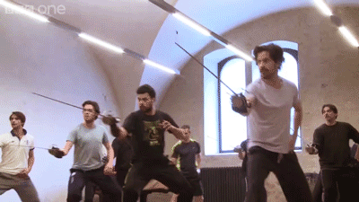 IT FINALLY HAPPENED!!! The Musketeers Season 3, first episode Swagger Inn thread no. 131