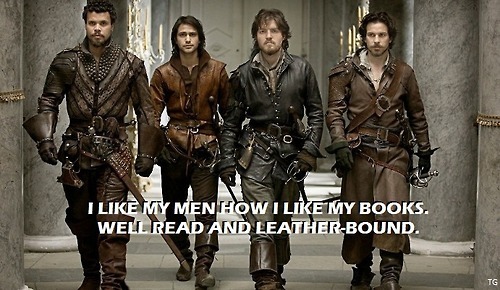 Swagger Inn. Thread 133. The one where Athos' trousers get even tighter...well one can hope.