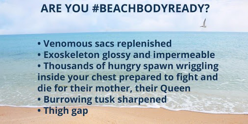 Beach-ready 'down there'