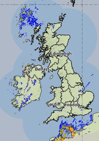 The weather is on the side of the people