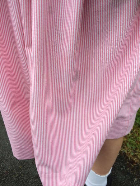 School dress ruined at school!