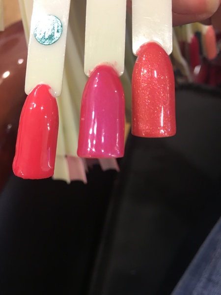 Quick! Which colour for toes? Pic included.