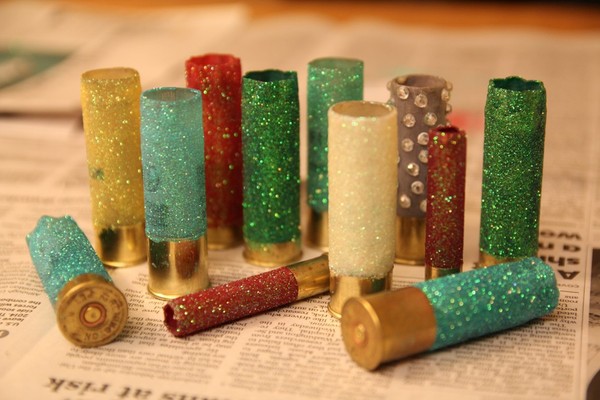 Aibu, or rather is my dp being unreasonable to think it's not ok for empty shotgun cartridges to be used for messy play?