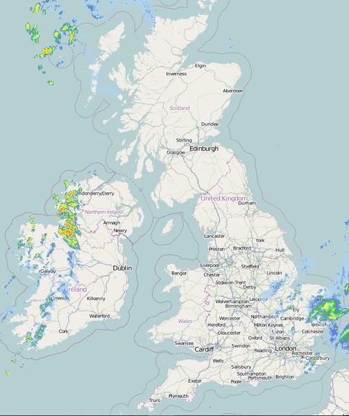 The weather is on the side of the people