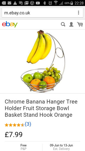 To ask where and how you keep bananas in your house