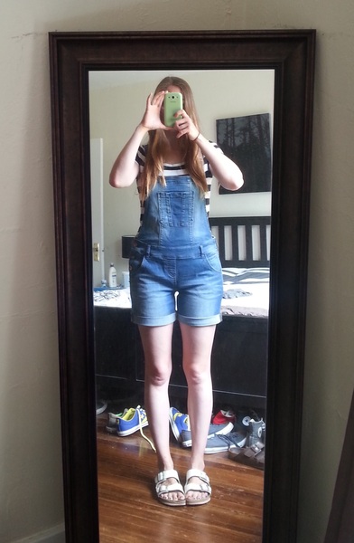 Dungarees at 37. Ridiculous?