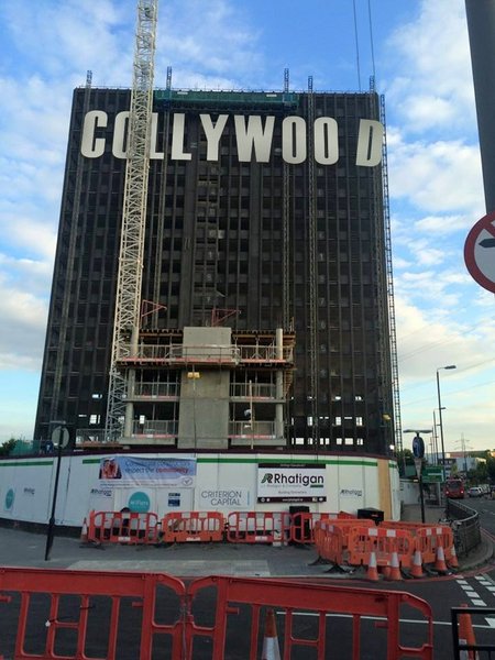 Please sign this petition! Get a COLLYWOOD sign on Colliers Wood Tower!