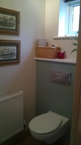 Would you mind showing me a picture of your downstairs toilet, please?