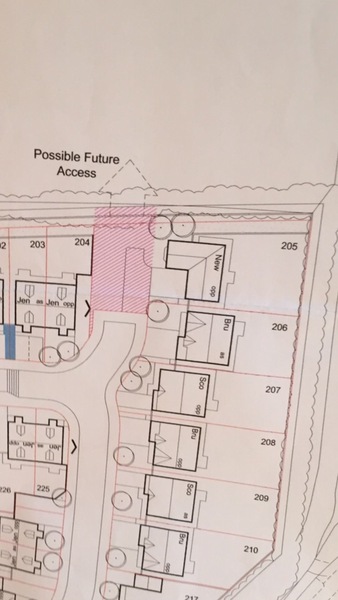 AIBU to think my new home developer can't put a wildlife corridor in my garden