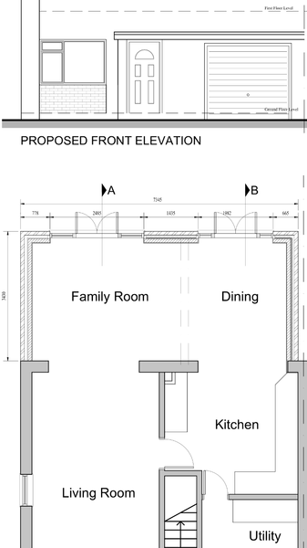 Advice extension layout