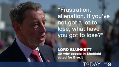 I want people to tell me why they voted #leave