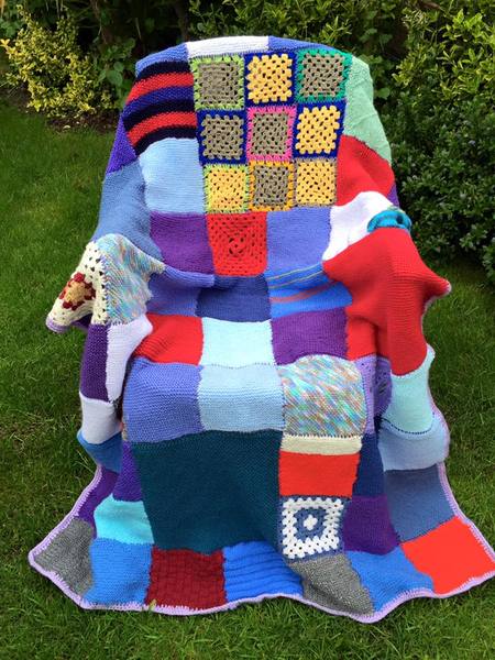 Woolly Hugs. Our Project to help refugees continues. One square, one blanket, a pair of gloves, one warm hat, one step at a time, really every little thing will help. All support welcome.