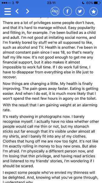 I'm NOT fat