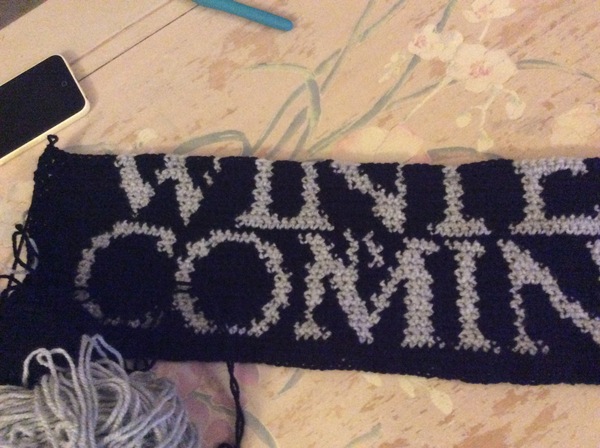 A knitting/crochet progress thread