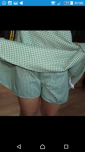 To think that infant school pupils don't need special cover up knickers?