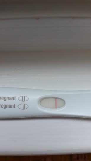 Faint line?