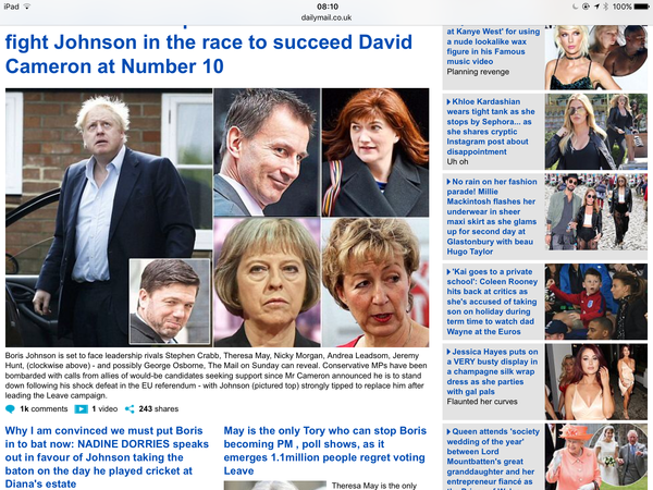 To think that Boris didn't actually want Brexit to happen