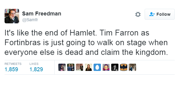 Have Boris and Jeremy been stabbed in the back? Please can we have some leaders?