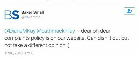 Is this appropriate conduct for solicitors?