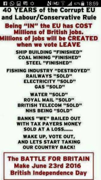 We need to pull together, grow a pair and GET ON WITH IT!