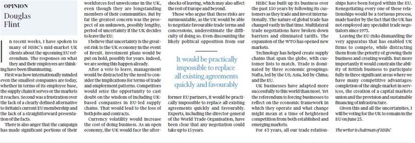 WTO - Brexit could cost the UK 5.6 billion pounds a year in extra duties