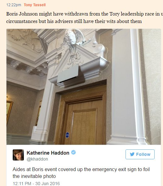 Have Boris and Jeremy been stabbed in the back? Please can we have some leaders?